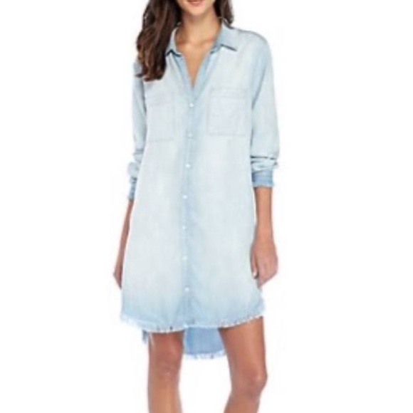 cloth & stone Dresses & Skirts - Cloth & Stone Chambray Shirt Dress